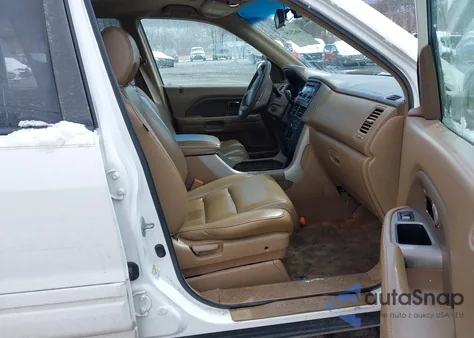 2007 Honda Pilot Ex-L из США, поврежденный, VIN 2HKYF18537H526546